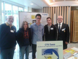 THIERRY NEUVILLE interessierte sich für die Arbeit des CYS-TEAMs und wünscht weiterhin viel Erfolg! (19.10.2013)